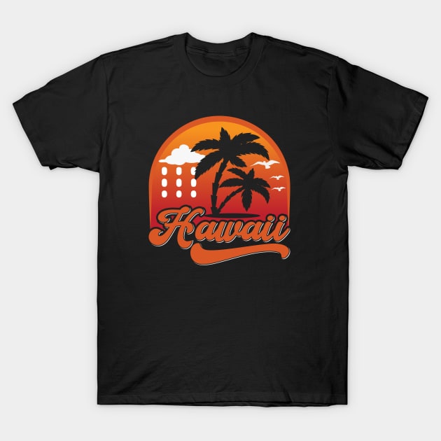 Aloha Hawaii Hawaiian Island T-Shirt by CREATIVITY88